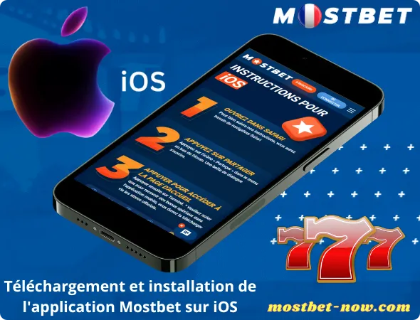 installation de l'application iOS