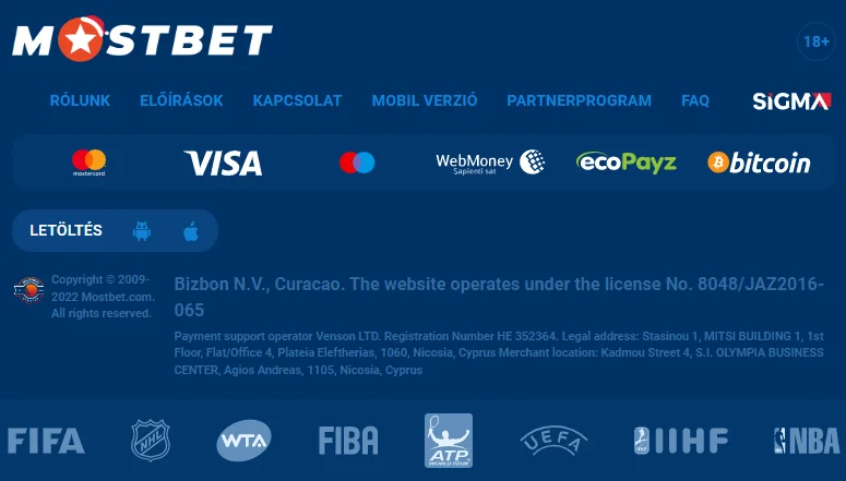 Mostbet payments in Hungary