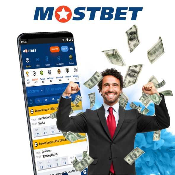 Placing bets via Mostbet app