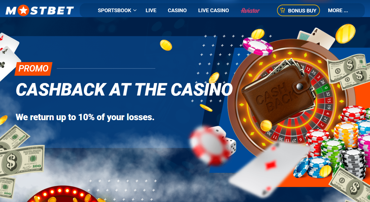 Mostet cashback casino