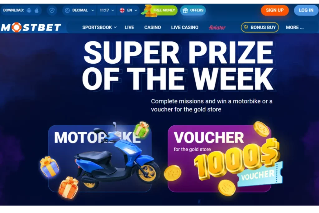 SUPER PRIZE OF THE WEEK