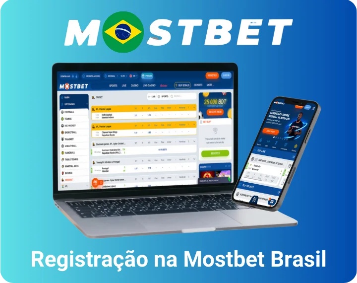 Registração na Mostbet Brasil