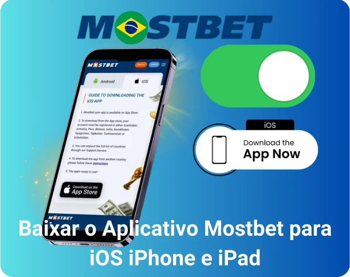 Instalar o Aplicativo Mostbet para iOS