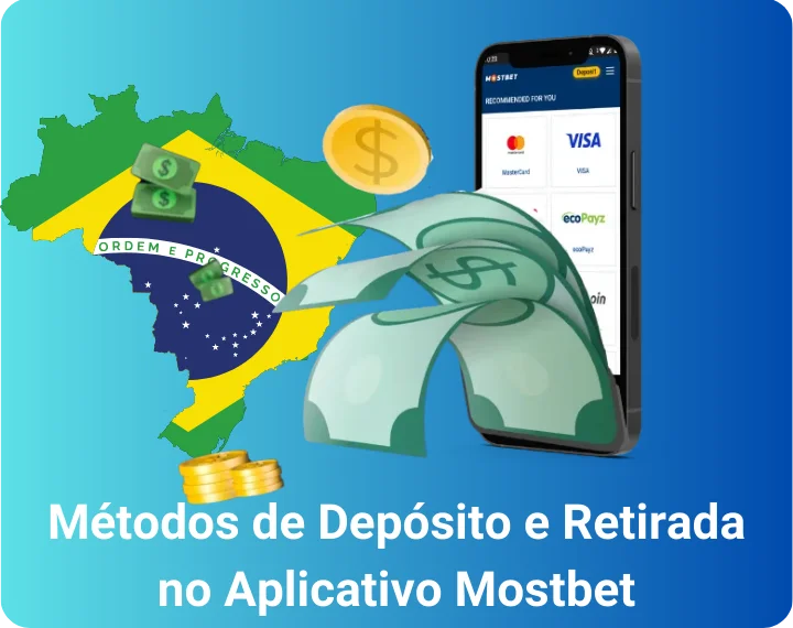 Métodos de Depósito e Retirada no Aplicativo Mostbet