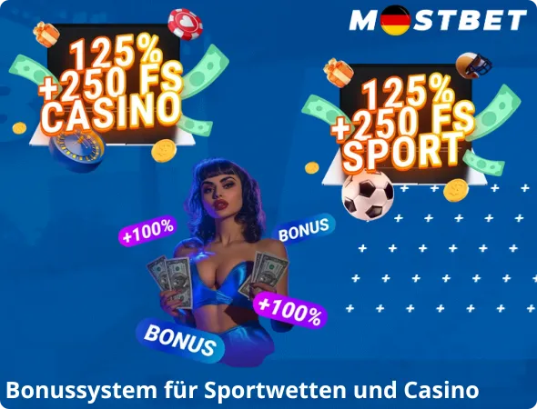 Bonussystem für Sportwetten Casino